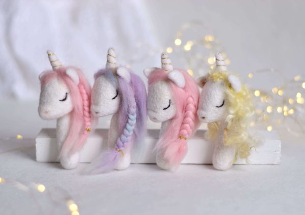 Felted unicorns | LuckyBay Props