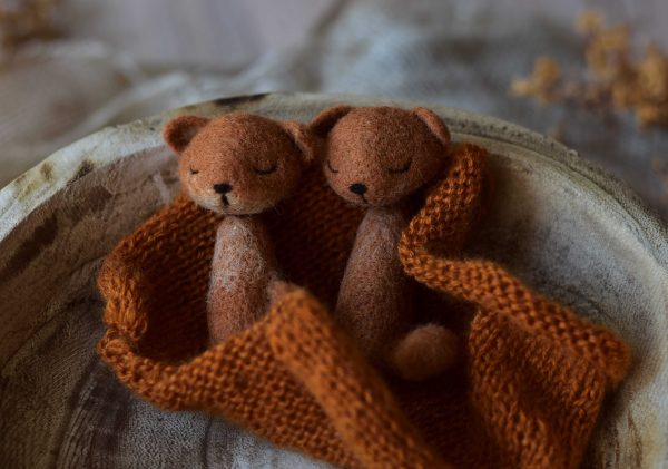 Felted fox mini ver. | Felted photo prop