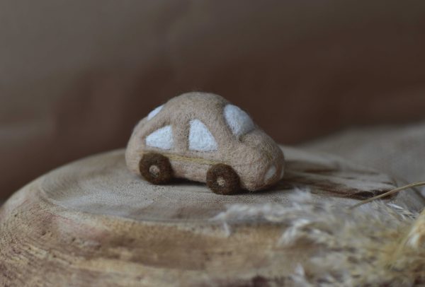 Felted car | Felted photo props