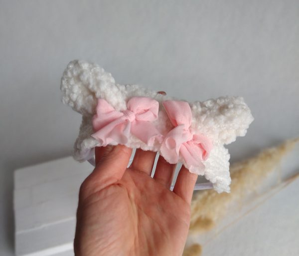 Sew sheep headband in white | LuckyBay Props