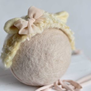 Felted sheep headband in cream | LuckyBay Props