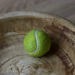 Felted tennis ball | Sport photo props