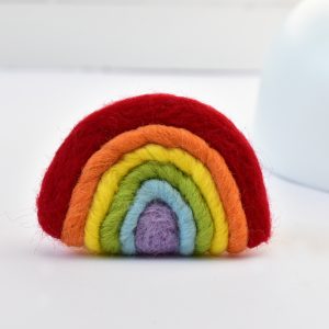 Felted rainbow | Felted photoprops