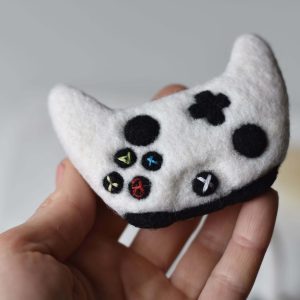 Felted controller | Felted photo props LuckyBay Props