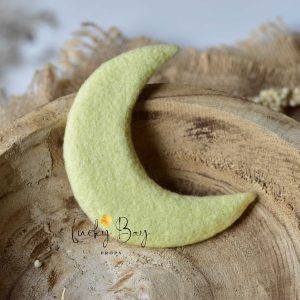 Felted fmoon | Felted photo props