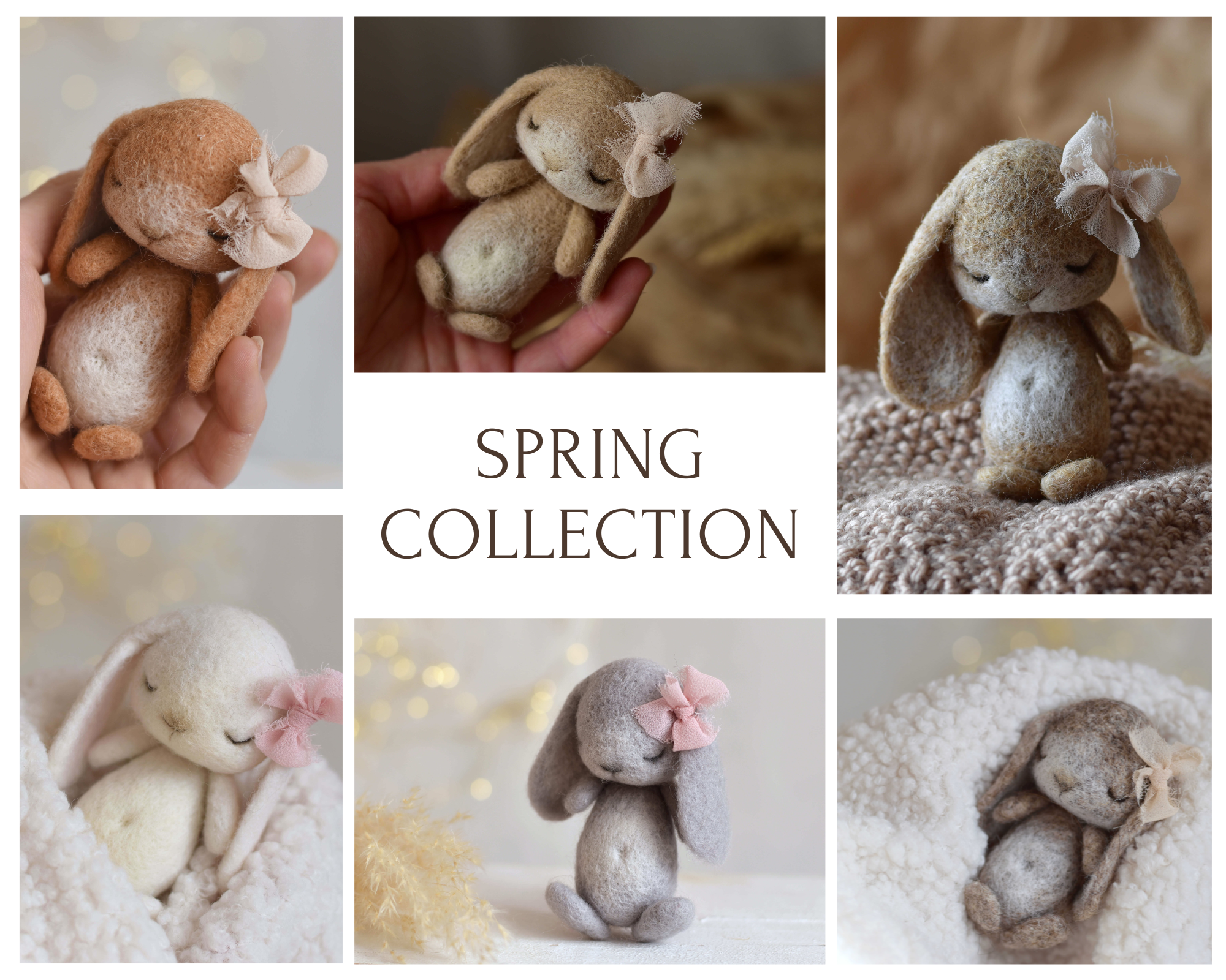 Felted photoprops newborn - LuckyBay Props