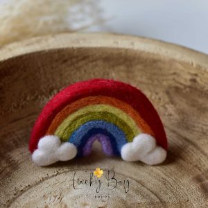 Felted rainbow ver. 2 | Felted photoprops